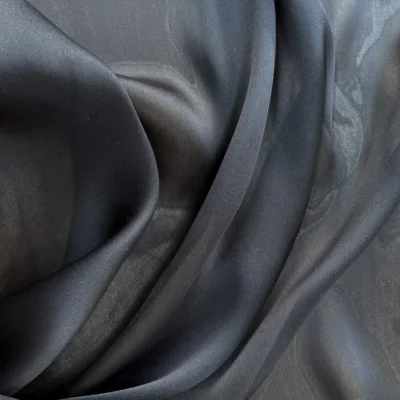 voile leggero seta nero 2