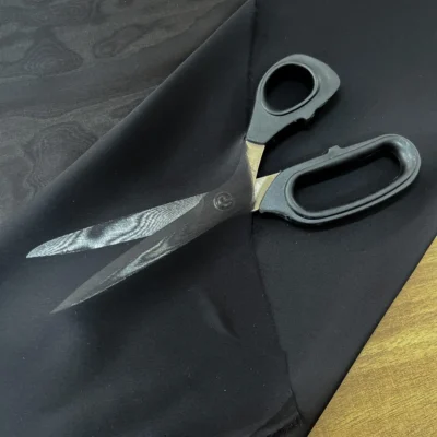 voile leggero seta nero