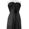 voile leggero seta nero 5