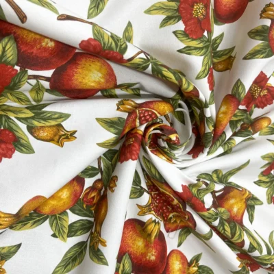 Tessuto per Tovaglie Bottaro Motivo Melograno (1)