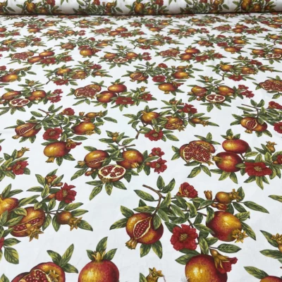 Tessuto per Tovaglie Bottaro Motivo Melograno (2)