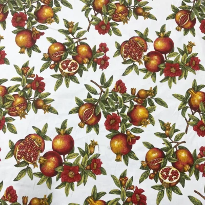 Tessuto per Tovaglie Bottaro Motivo Melograno (4)