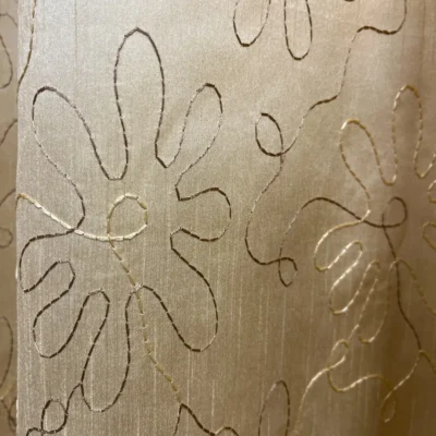 tenda taffet&agrave; ricamo fiore astratto 2