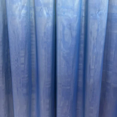 Tenda Doubleface Cangiante AzzurroLime con Puntini (3)