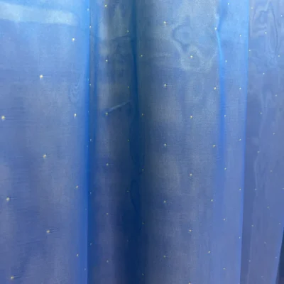 Tenda Doubleface Cangiante AzzurroLime con Puntini (4)