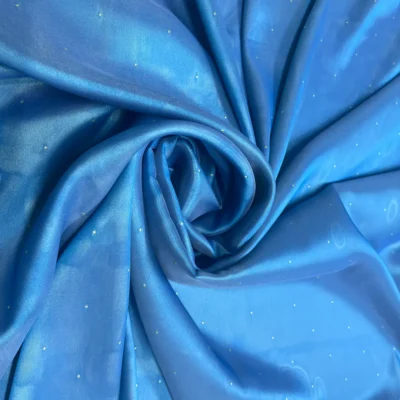 Tenda Doubleface Cangiante AzzurroLime con Puntini (7)