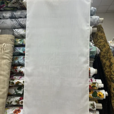 Tenda leggera classica tinta unita panna (4)