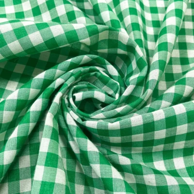 Tendino Quadrettato Classico Verde Bianco (4)
