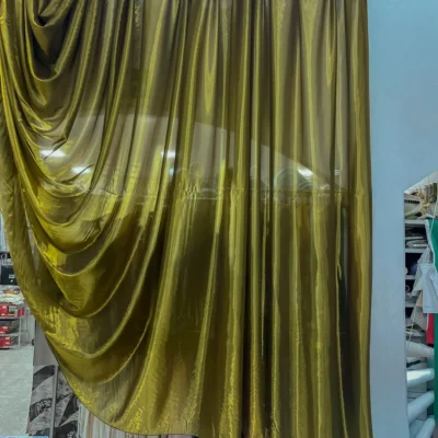Voile moderno italiano cangiante oro (3.1)