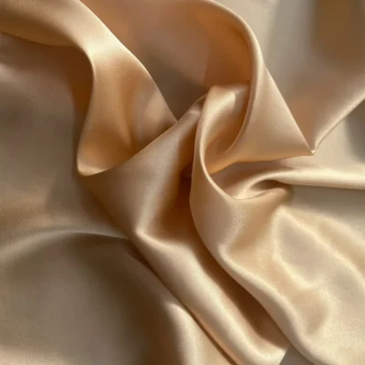 raso seta stretch sabbia dorato 3
