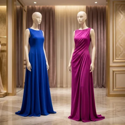 Raso di seta pura per abbigliamento sartoriale Made in Italy - Alt. 140cm