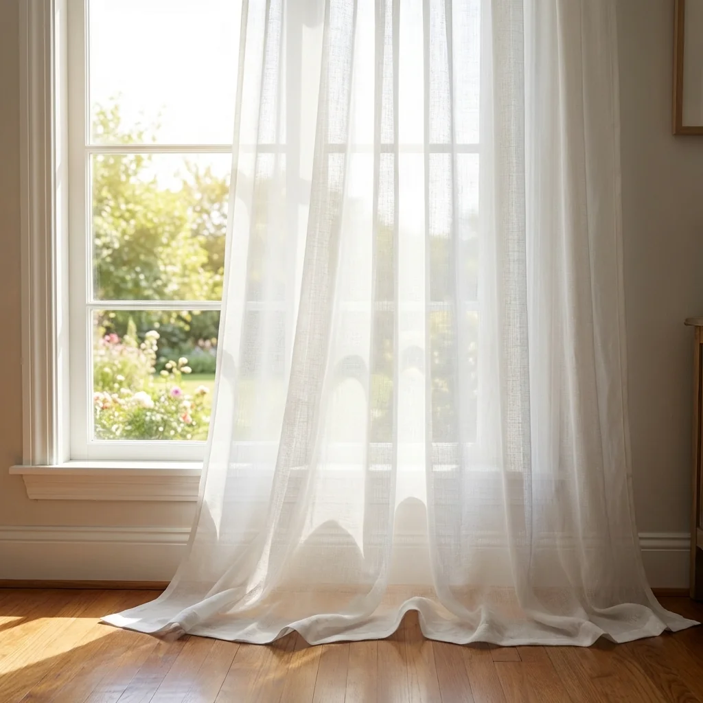 Tessuto per tende ignifugo elegante panama - 26 varianti colore - 126gr - Alt.340 cm - immagine 2