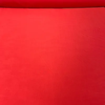 Tessuto per abbigliamento e arredo unito rosso liscio  - Alt 180