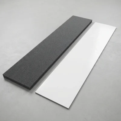 Striscia fonoassorbente autoadesiva grigio antracite 1