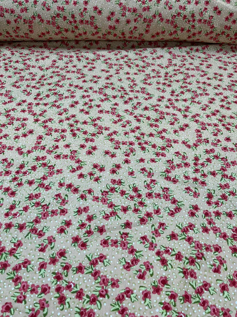 Tessuto arredo stampato 100% cotone - Alt 280 cm - immagine 3