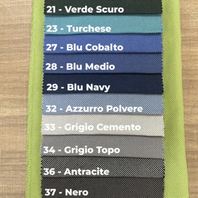 Tessuto Idrorepellente ignifugo palette 3