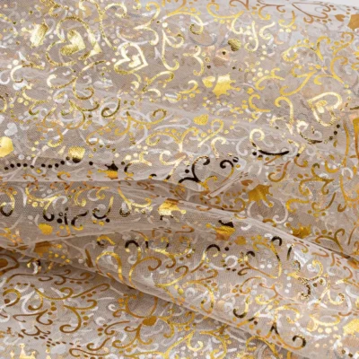 Tulle Charm 1 Bianco Oro