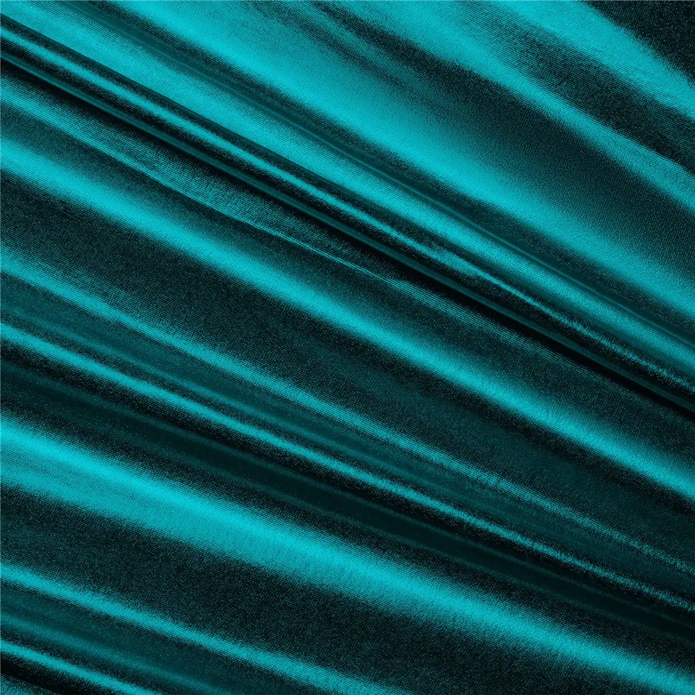 Tessuto Spalmato Elastico Lucido 95% Poliestere 5% Elastan Alt.150 cm – 8 Colori - immagine 2