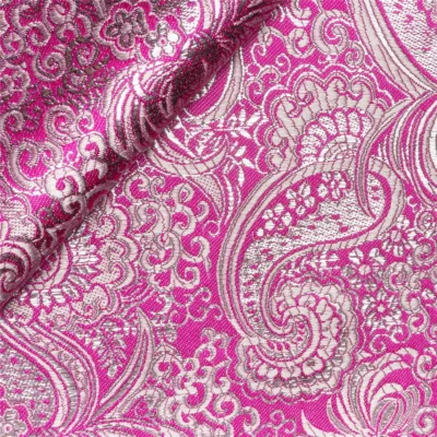 Broccato Havana 10 Fuxia Argento
