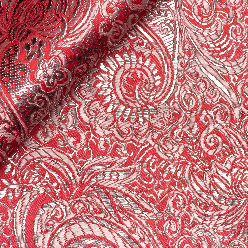 Broccato Havana 12 Rosso Argento