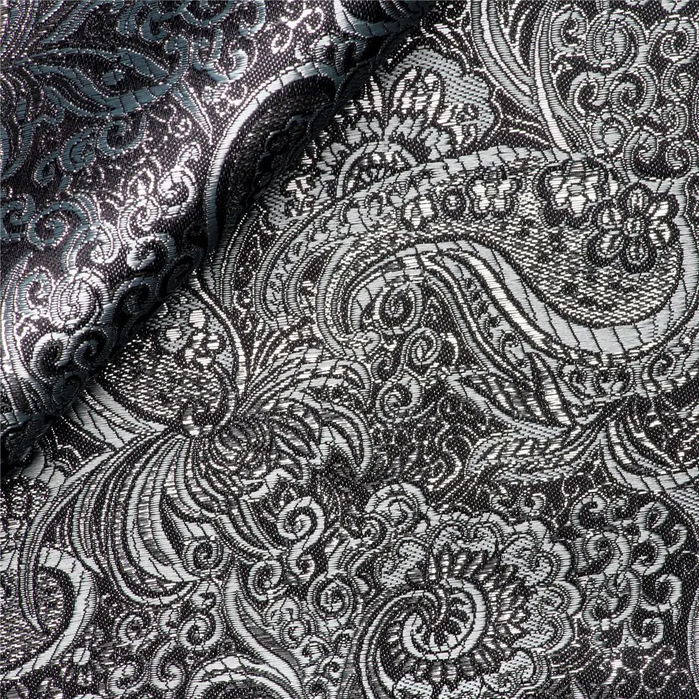 Broccato Havana 14 Nero Argento