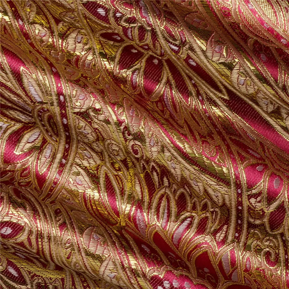 Broccato Marrakech 20 FUCSIA ORO