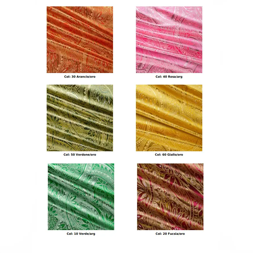 Broccato Marrakech Cartella Colori