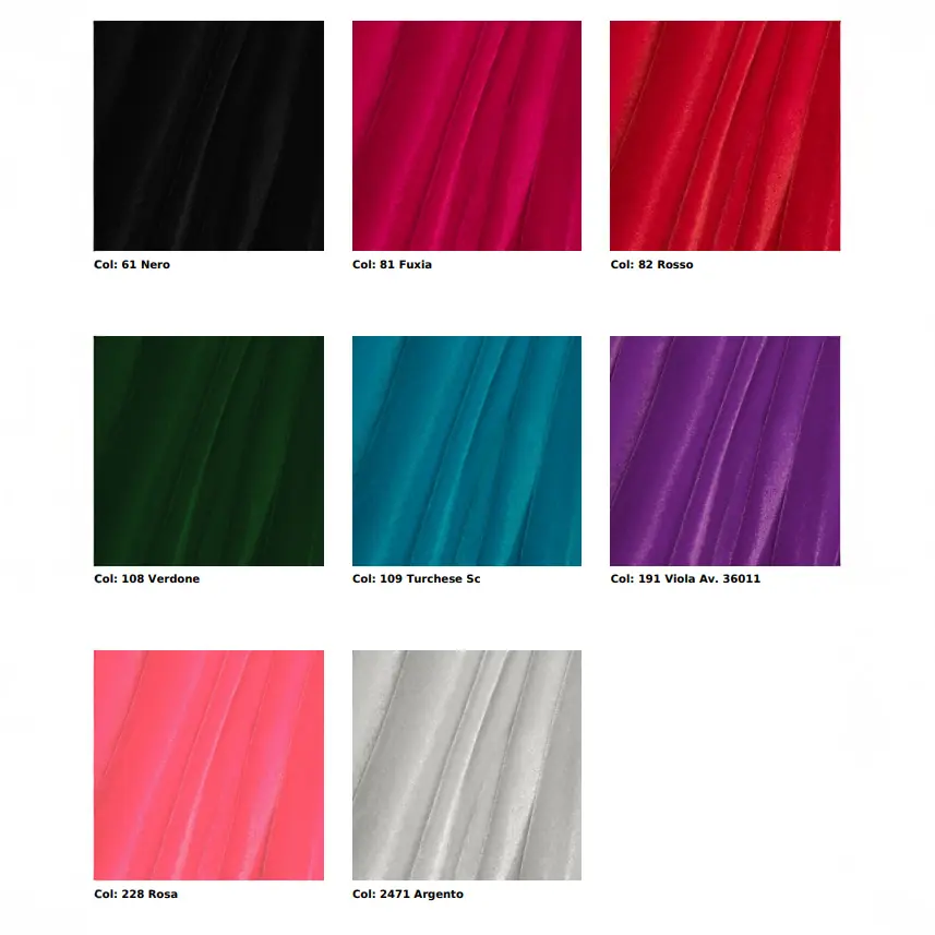 Velluto Cartella Colori